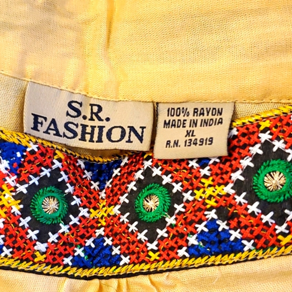 East Indian Embroidered Tunic